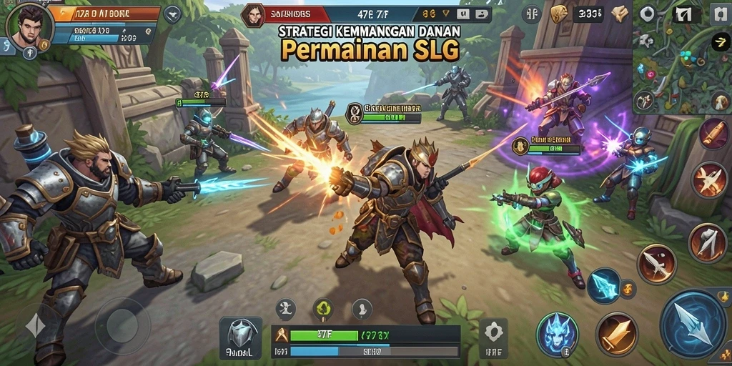 Gameplay intens dan menarik dari 47F sebagai game SLG.