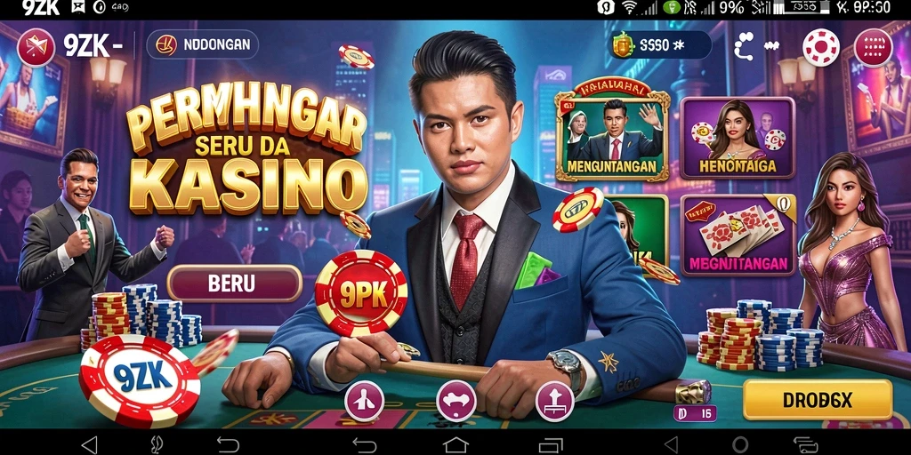 Tampilan gameplay 9ZK yang menarik dan menantang.