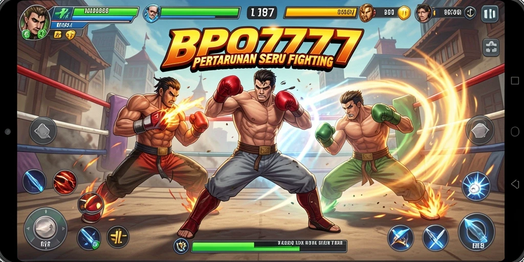 Tangkap momen epik dalam pertarungan BPO777 yang seru.