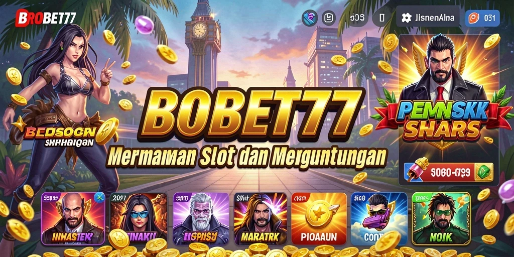 Gambaran gameplay slot yang seru dan menarik di BROBET77.