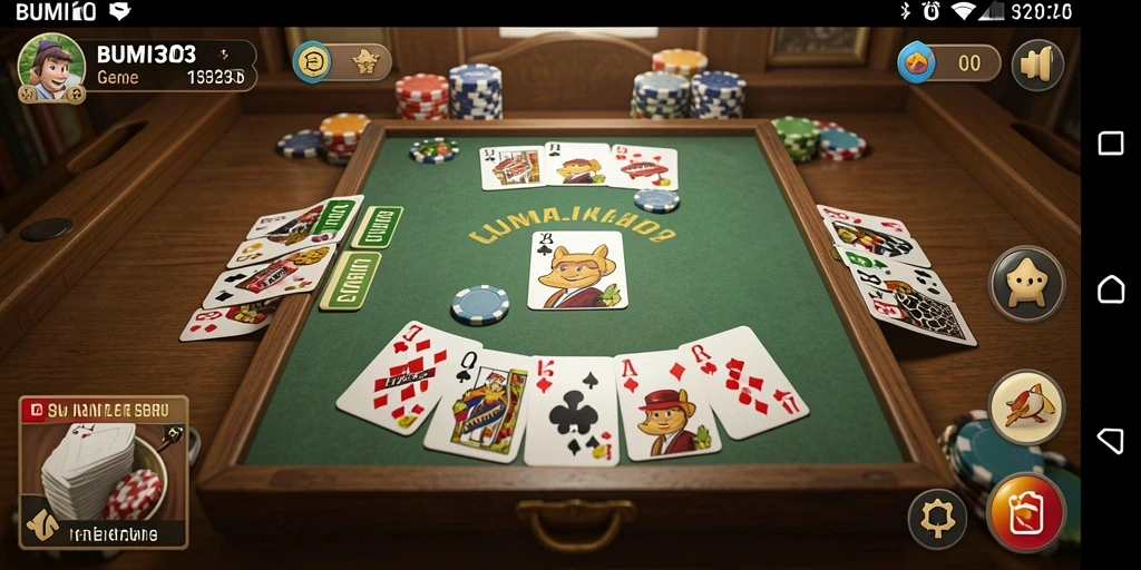 Tampilan gameplay BUMI303 yang seru dan menarik.