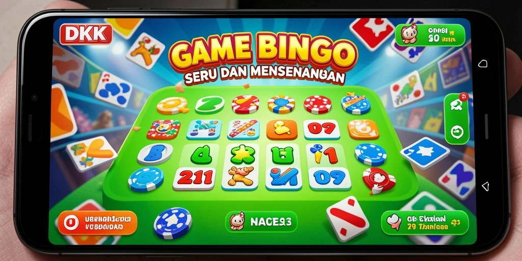 Screenshot gameplay DKK menampilkan suasana seru permainan Bingo.