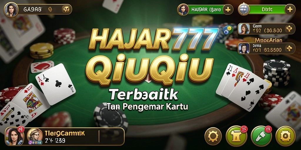 Tampilan menarik selama gameplay QiuQiu di HAJAR777.