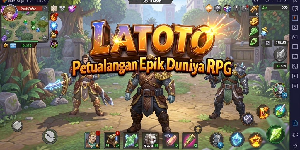 Gameplay LATOTO yang menantang dan menarik di dunia RPG.