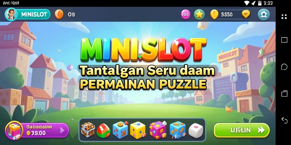 Tampilan gameplay dari MINISLOT yang menarik dan menantang.