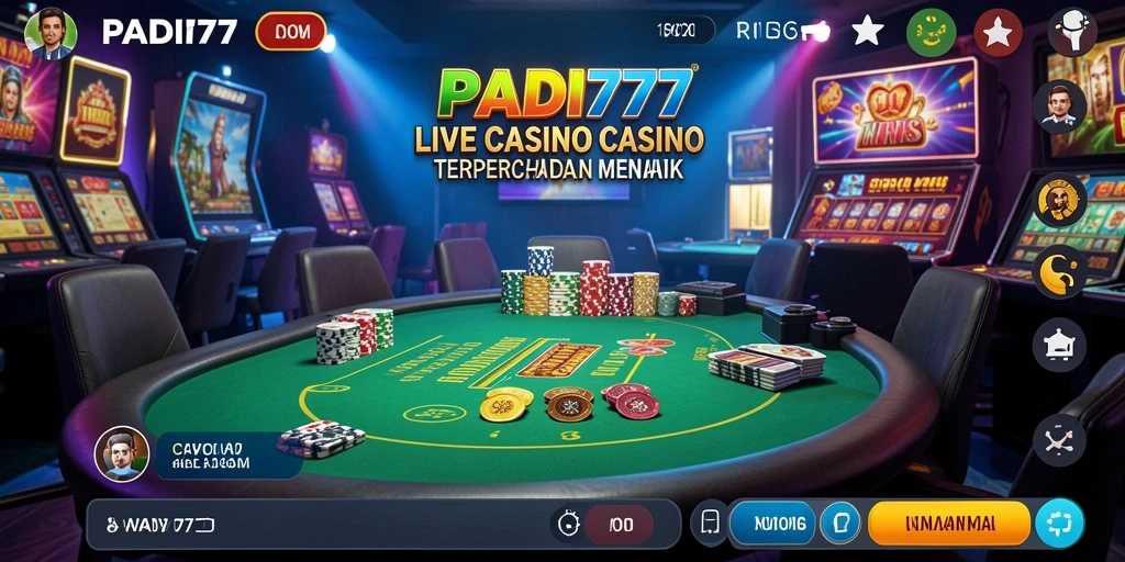 Gameplay menarik PADI777 dengan dealer profesional dan interaksi langsung.