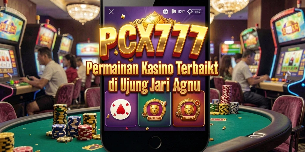 Screenshot utama PCX777 menampilkan gameplay yang mendebarkan dan seru.