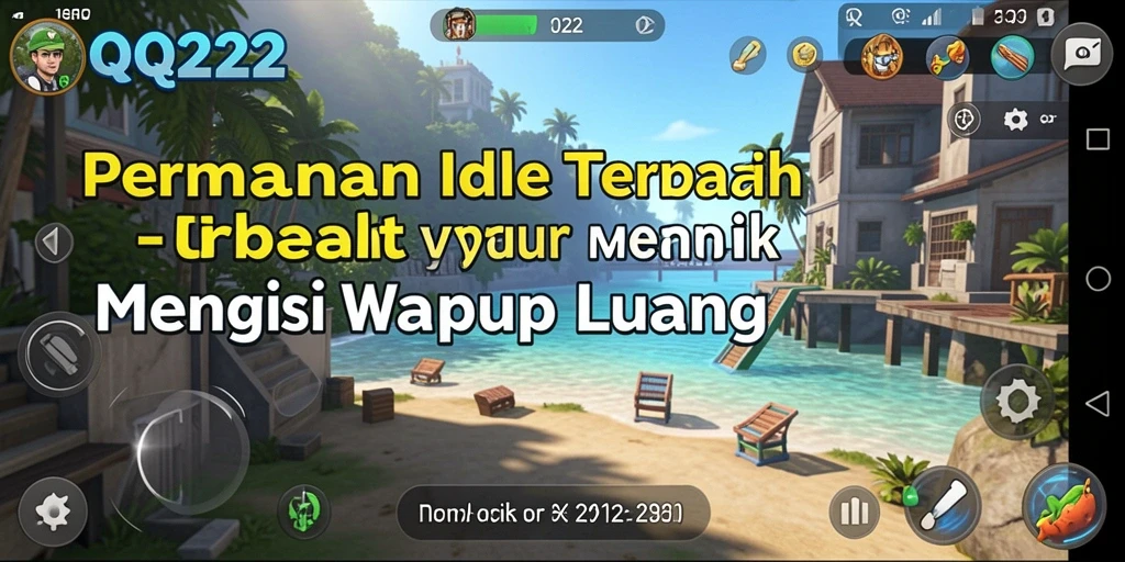 Tampilan gameplay menarik dari QQ222 dengan elemen Idle yang menyenangkan.