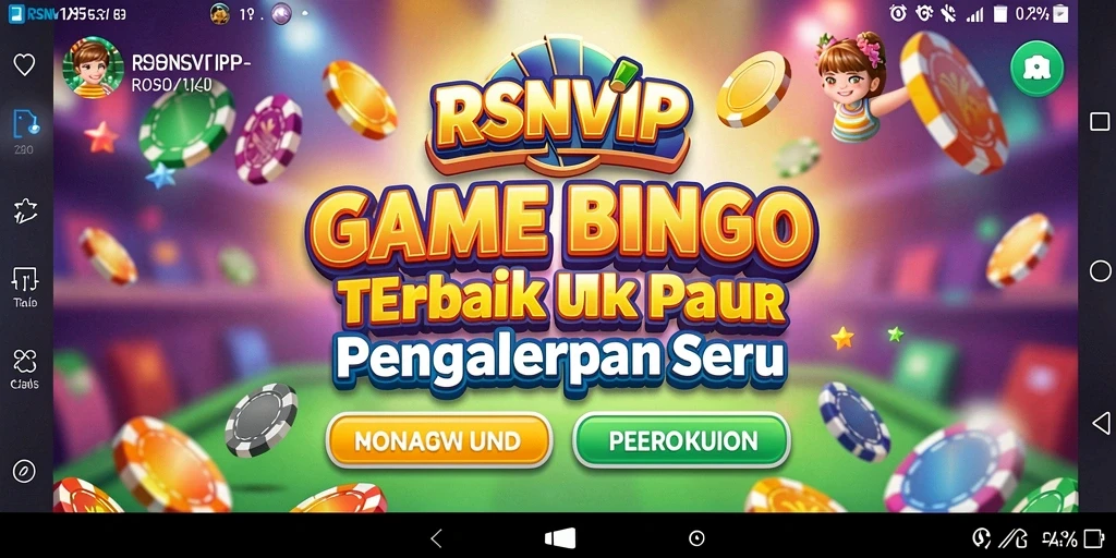 Screenshot gameplay RSNVIP menampilkan suasana Bingo yang seru dan interaktif.
