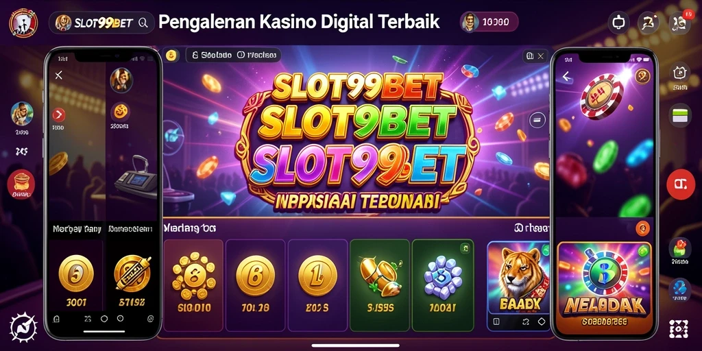 Tampilan gameplay SLOT99BET yang menampilkan berbagai mesin slot menarik.