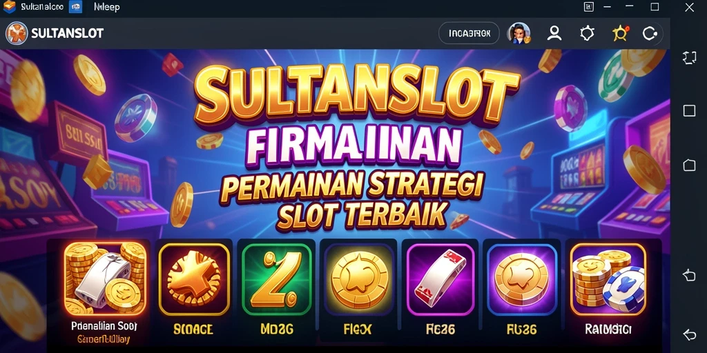Tampilan gameplay <strong>SULTANSLOT</strong> yang penuh warna dan dinamis.