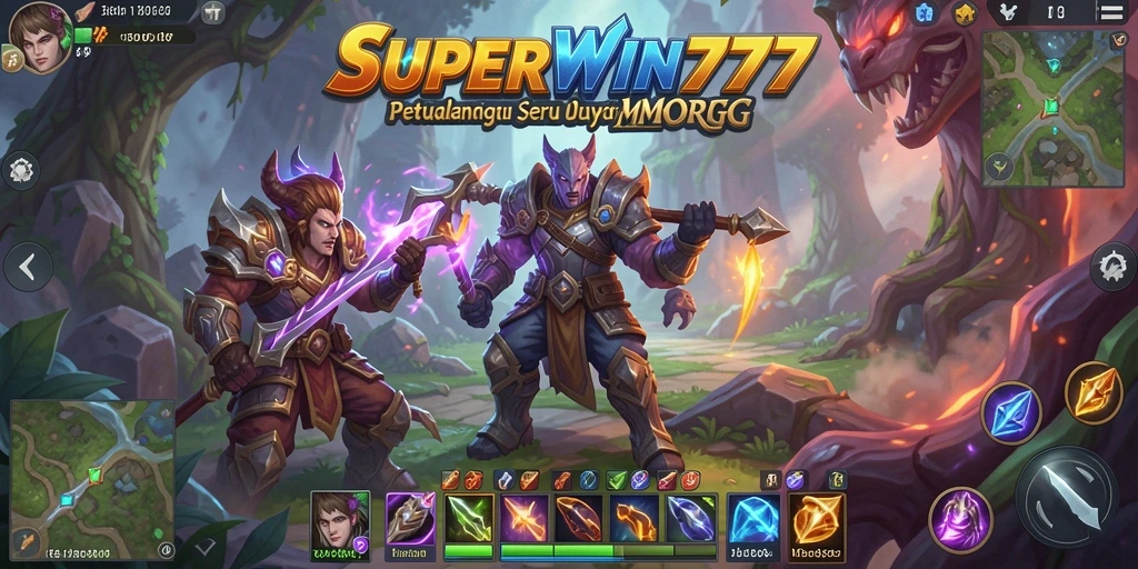 Gameplay seru di dunia MMORPG yang menantang dan penuh petualangan.